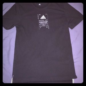 Black Adidas Shirt with Logo